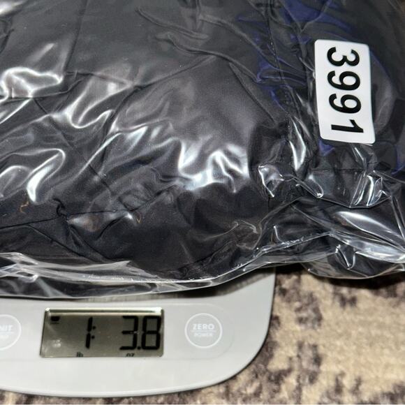 The North Face Size M Black 600 Fill Goose Down Quilted Puffer Long Jacket Coat - Picture 9 of 11